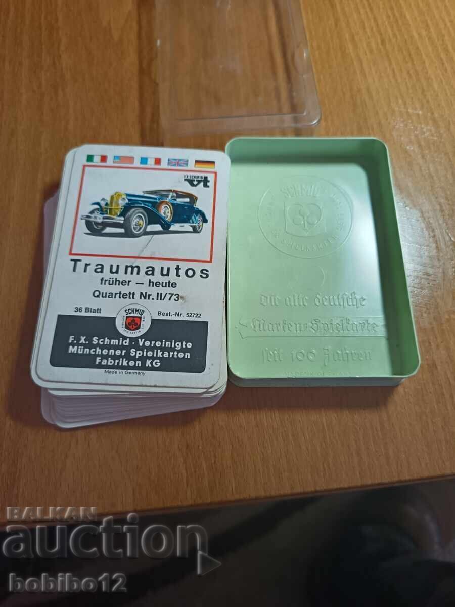 Delivery of Cards with retro cars