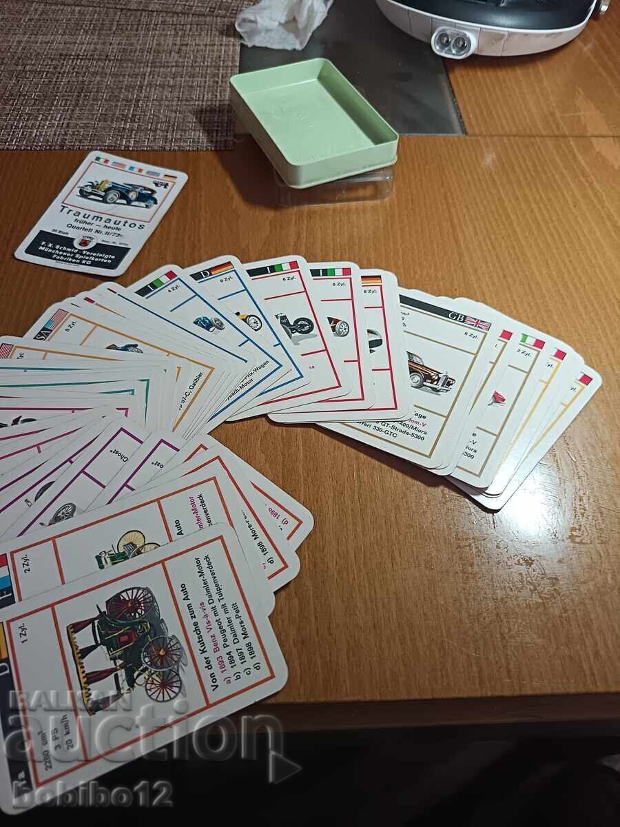 Cards with retro cars - 6