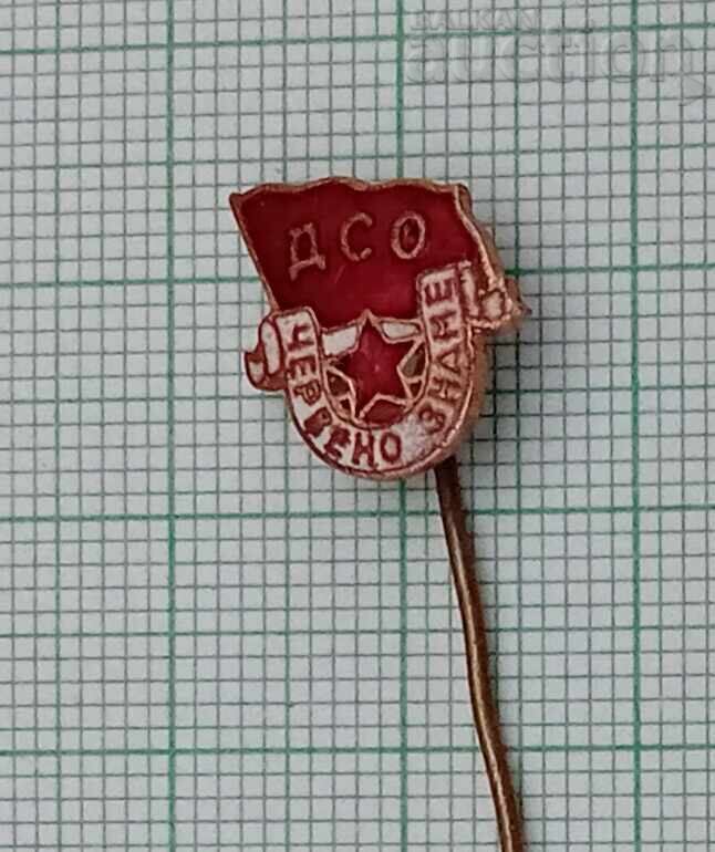 Auction  DSO "RED FLAG" BADGE EMAIL