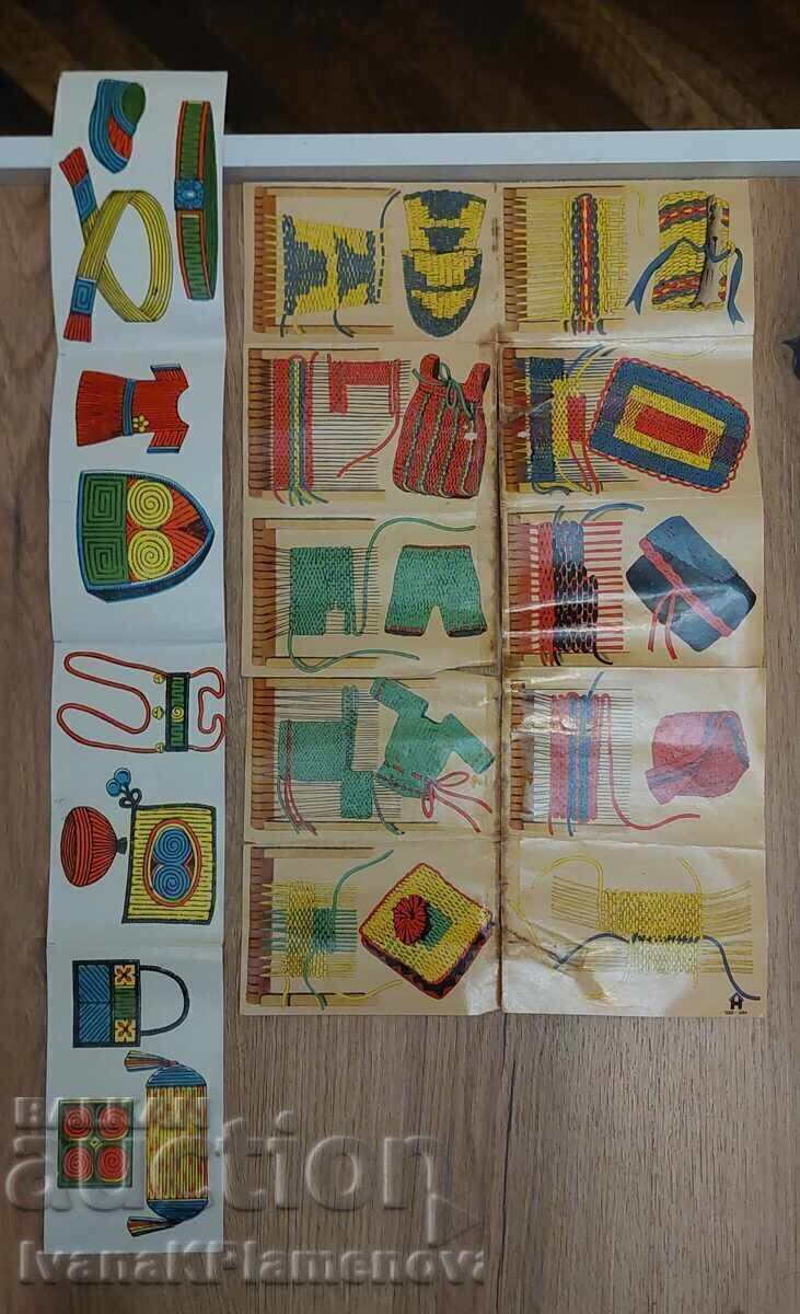 Livrarea Stativ de țesut retro pentru copii, pentru cunoscători