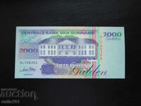 SURINAM 2000 2 000 GULDENI 1995 NOUĂ UNC