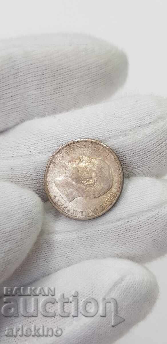 Licitație Monedă de argint de colecție 50 stotinki 1912 Licitație Monedă de argint de colecție 50 stotinki 1912