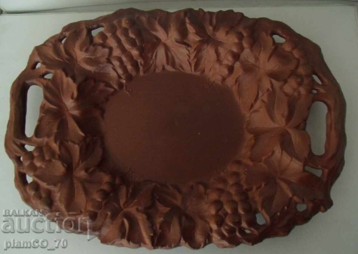 №*7951 Παλιό ρωσικό δίσκος - ανάγλυφα διακοσμητικά με τιμή 8.00 BGN | € 4.09