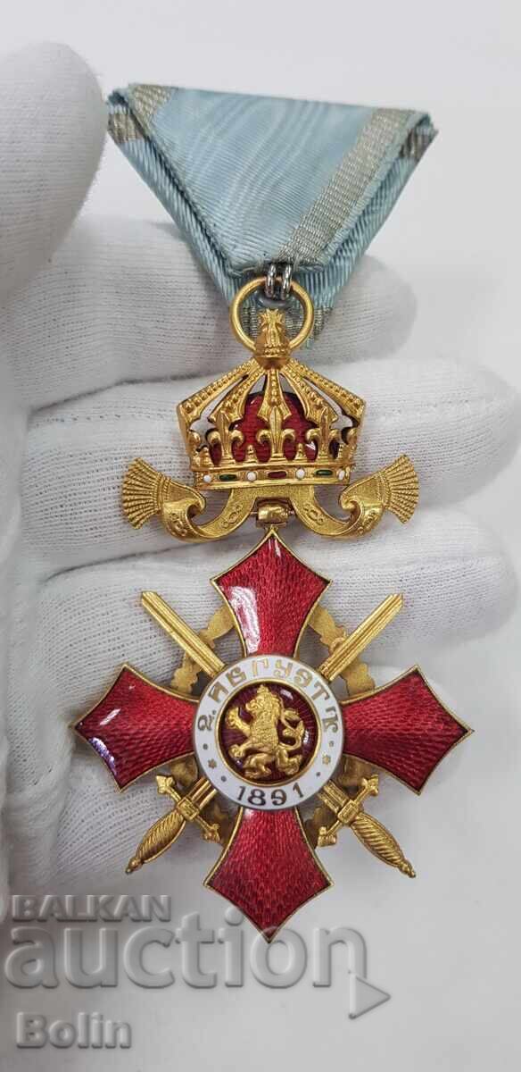 Delivery of Rare Royal Order for Military Merit, 4th Class Delivery of Rare Royal Order for Military Merit, 4th Class