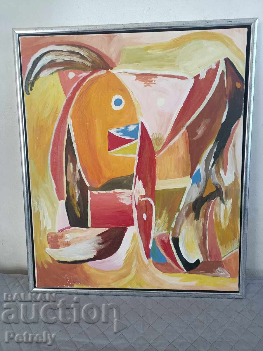 Licitație Pictură mare în ulei