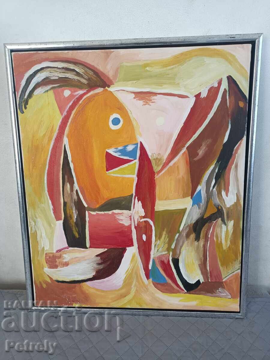 Pictură mare în ulei