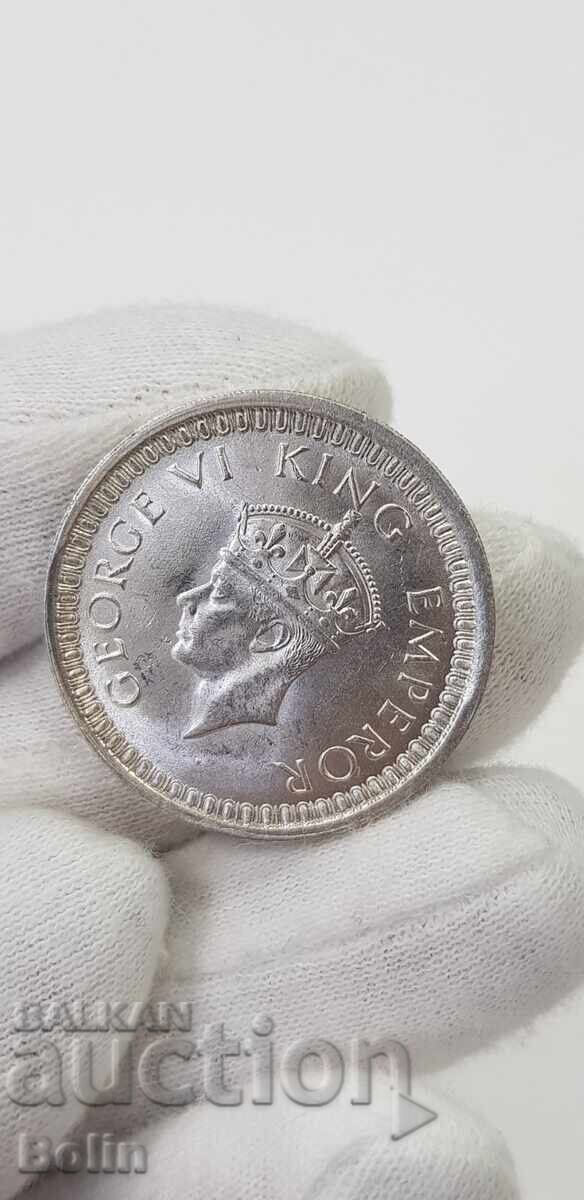 Top quality silver coin 1 Rupee India 1942 with price 85.00 BGN | € 43.46 Top quality silver coin 1 Rupee India 1942 with price 85.00 BGN | € 43.46