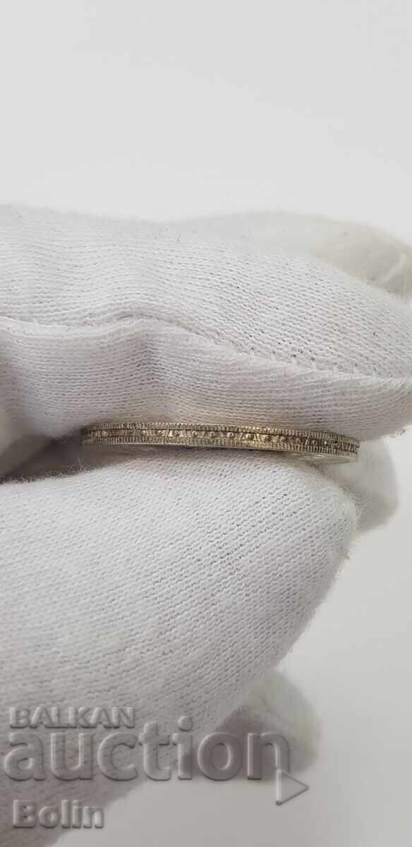 Top quality silver coin 1 Rupee India 1942 - 5 Top quality silver coin 1 Rupee India 1942 - 5