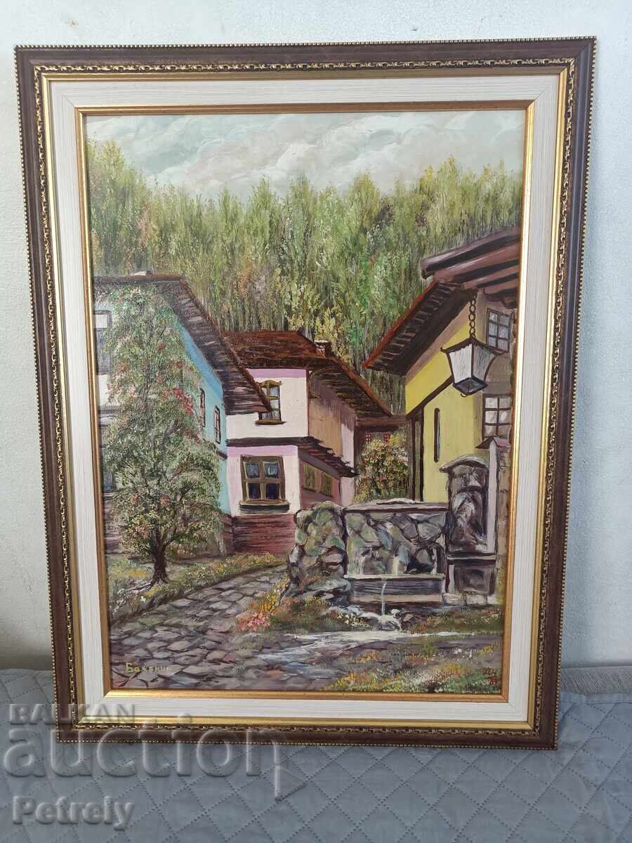 Old oil painting Old oil painting