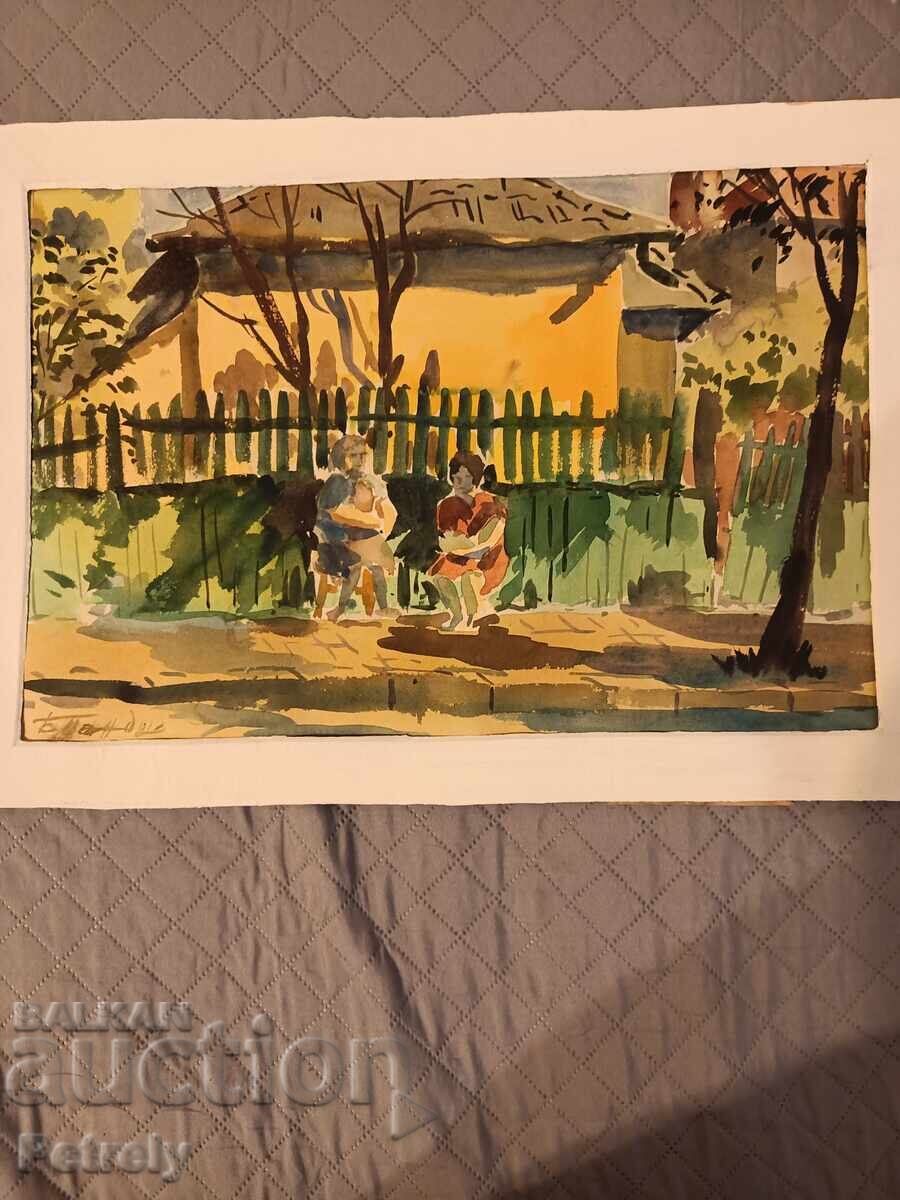 Auction Painting by Blagoy Pandov Auction Painting by Blagoy Pandov