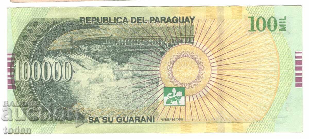 Paraguay-100 000 Guaranies-2021-P# 240d-Paper с цена 30.00 лв. | € 15.34 Paraguay-100 000 Guaranies-2021-P# 240d-Paper с цена 30.00 лв. | € 15.34