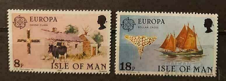 Isle of Man 1981 Europe CEPT Fauna/Buildings/Ships MNH Isle of Man 1981 Europe CEPT Fauna/Buildings/Ships MNH