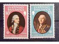 Γκέρνσεϊ 1980 Ευρώπη CEPT Προσωπικότητες MNH