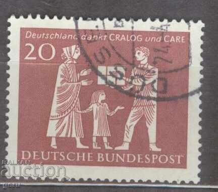 Germania RFG Germania RFG 1963 Mi 390 (o) 1f3 Germania RFG Germania RFG 1963 Mi 390 (o) 1f3