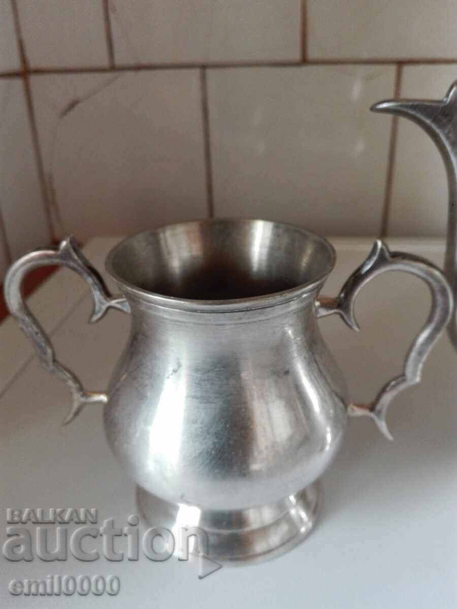 Delivery of Colored metal tea set Delivery of Colored metal tea set