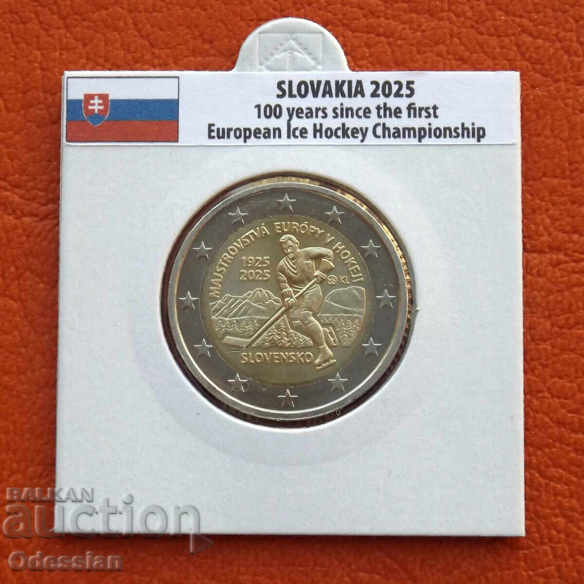 Slovacia • 2 euro • Hochei • 2025 Slovacia • 2 euro • Hochei • 2025