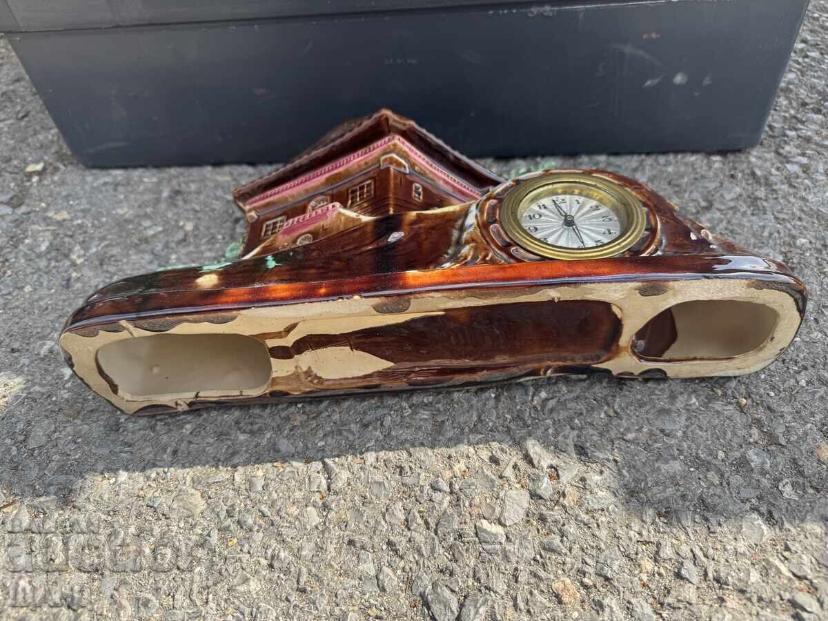 Old Mechanical Ceramic Watch House Villa for Fireplace - 5 Old Mechanical Ceramic Watch House Villa for Fireplace - 5