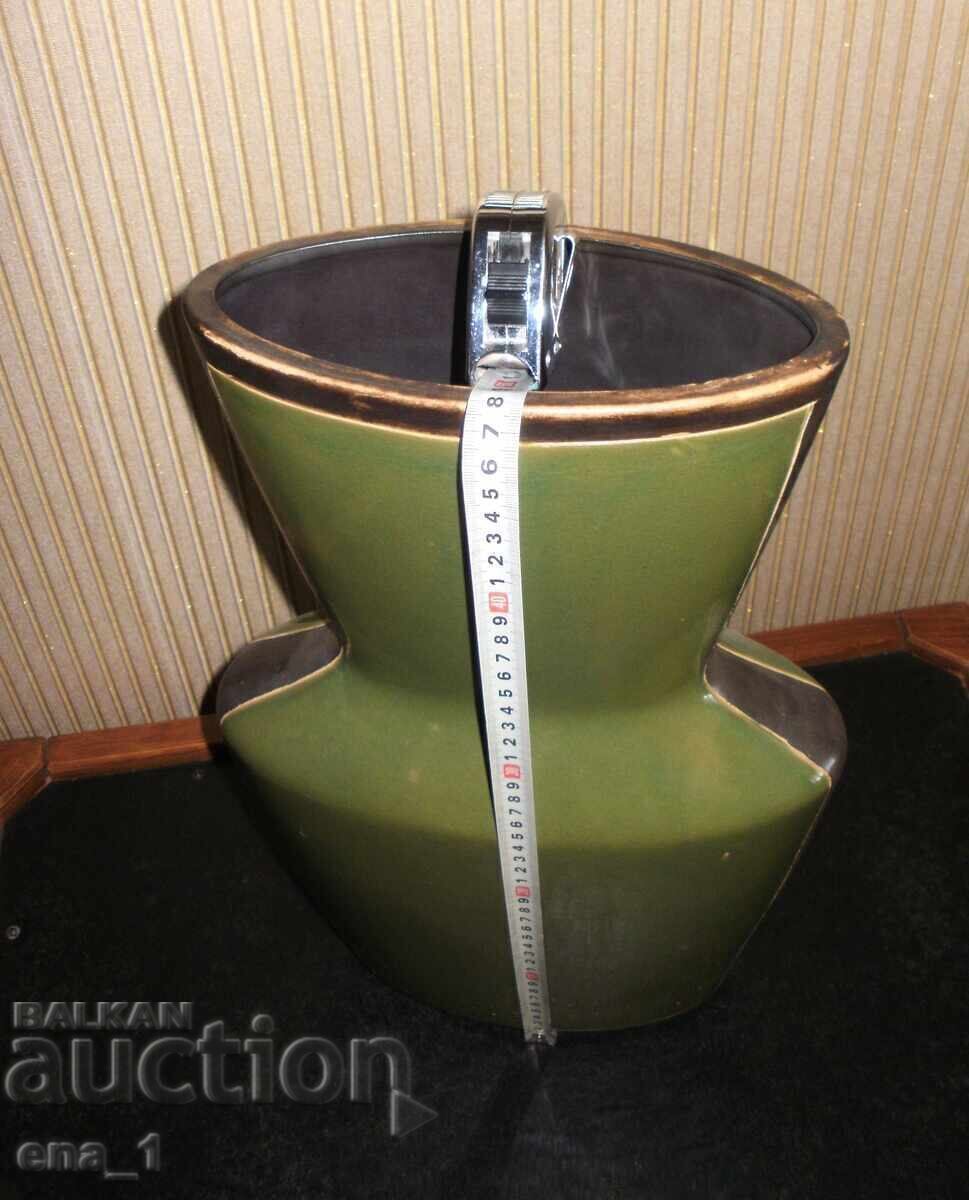 Vază/vas vietnamez originală mare pentru flori uscate - 6