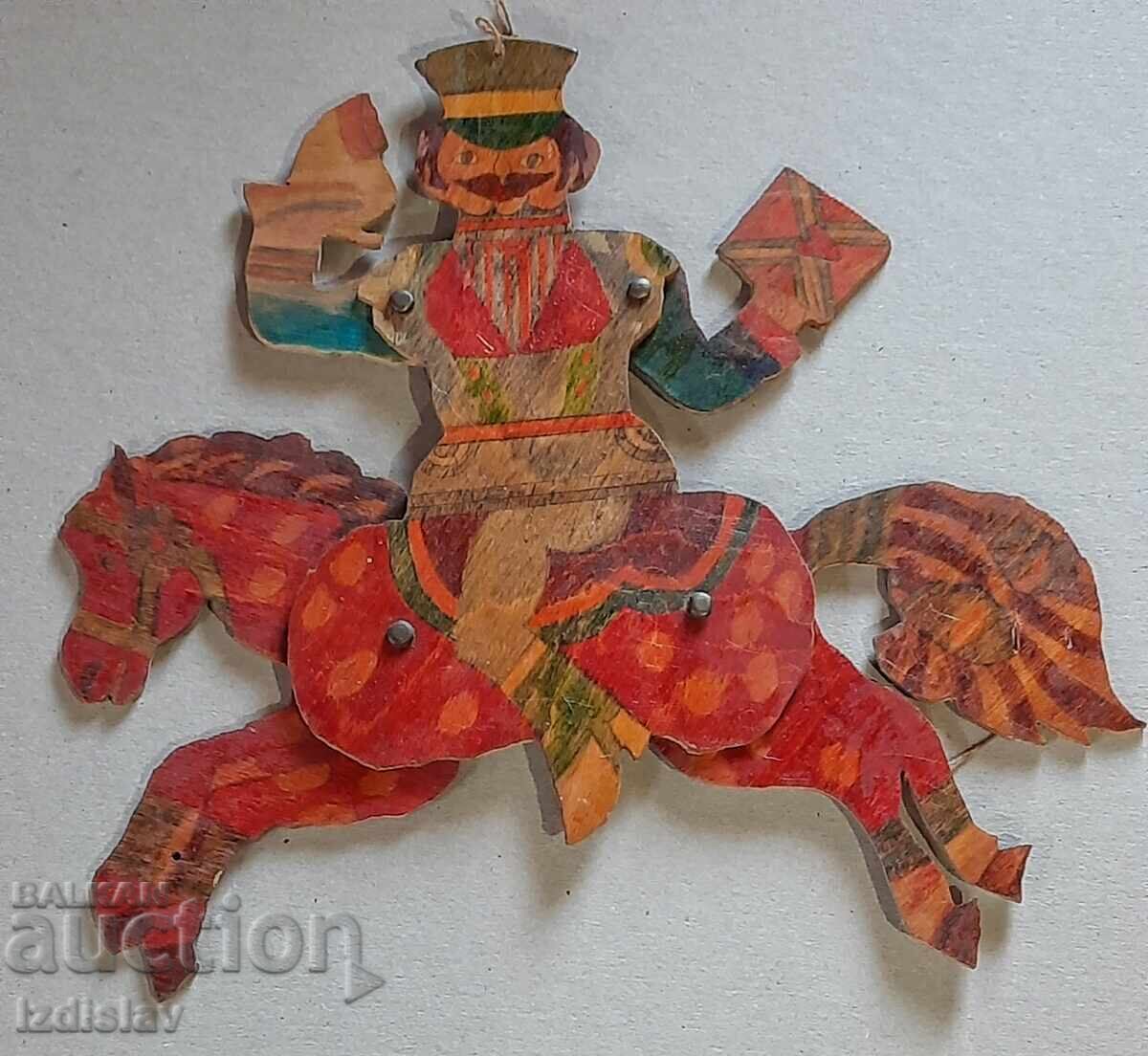 Austrian Wooden Toy Postman Austrian Wooden Toy Postman