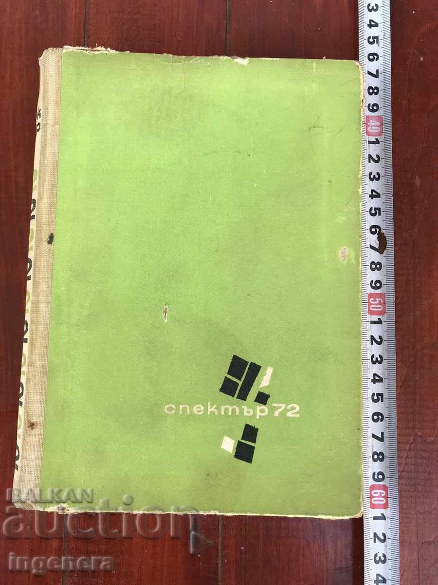 CARTE-SPECTRU 72-1972 CARTE-SPECTRU 72-1972