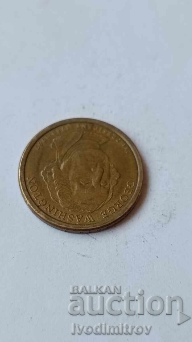 US $1 2007 P George Washington with price 3.65 BGN | € 1.87 US $1 2007 P George Washington with price 3.65 BGN | € 1.87