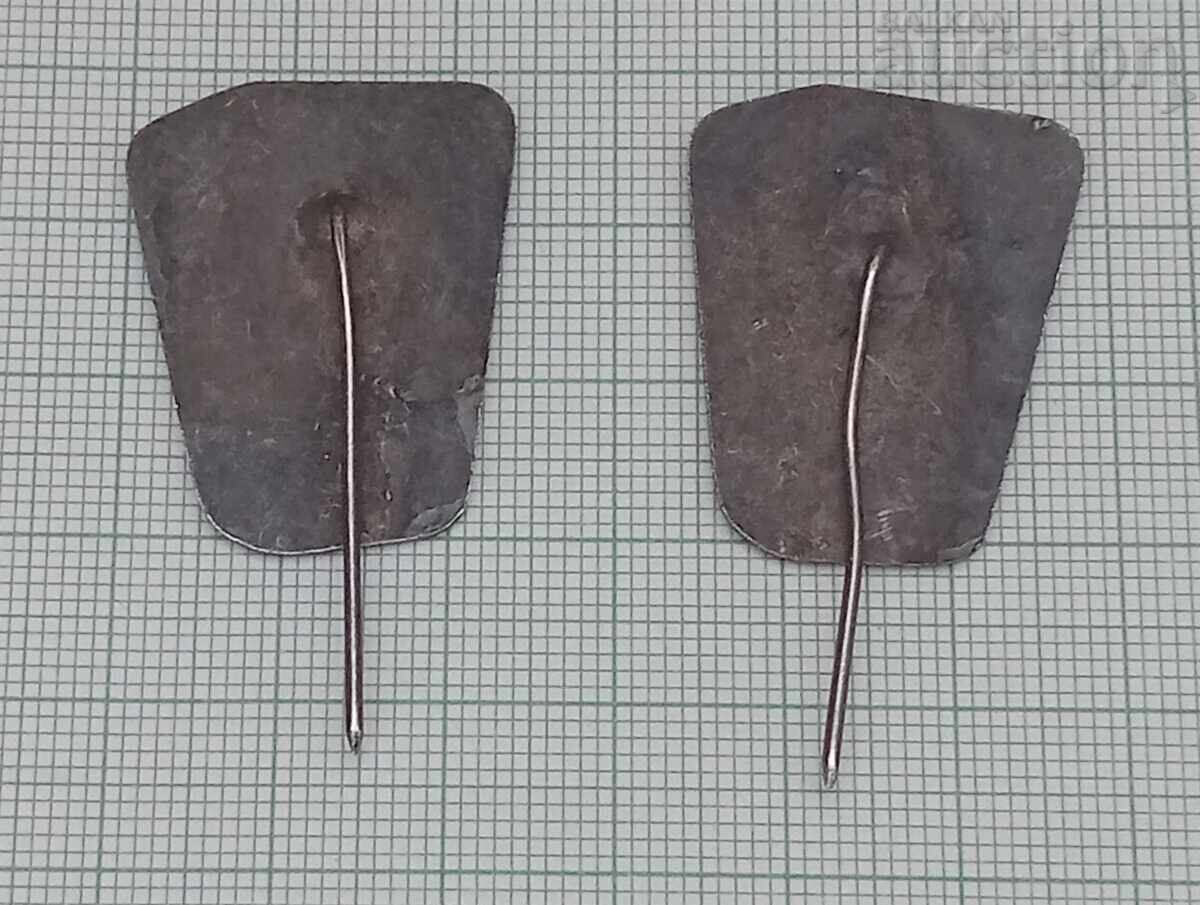 MARITSA IZTOK KOMSOMOL LEADERSHIP 10 g. BADGE 2 pieces with price 5.00 BGN | € 2.56 MARITSA IZTOK KOMSOMOL LEADERSHIP 10 g. BADGE 2 pieces with price 5.00 BGN | € 2.56