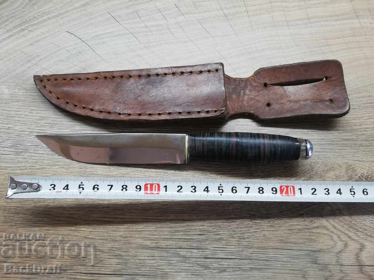 Delivery of Star Social Tourist Hunting Knife, Sheath, Marked with a Sea Anchor