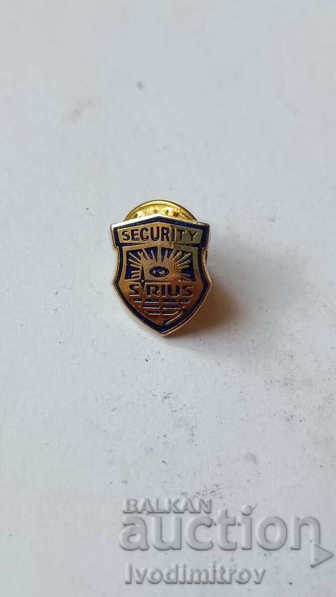 SIRIUS Security Badge