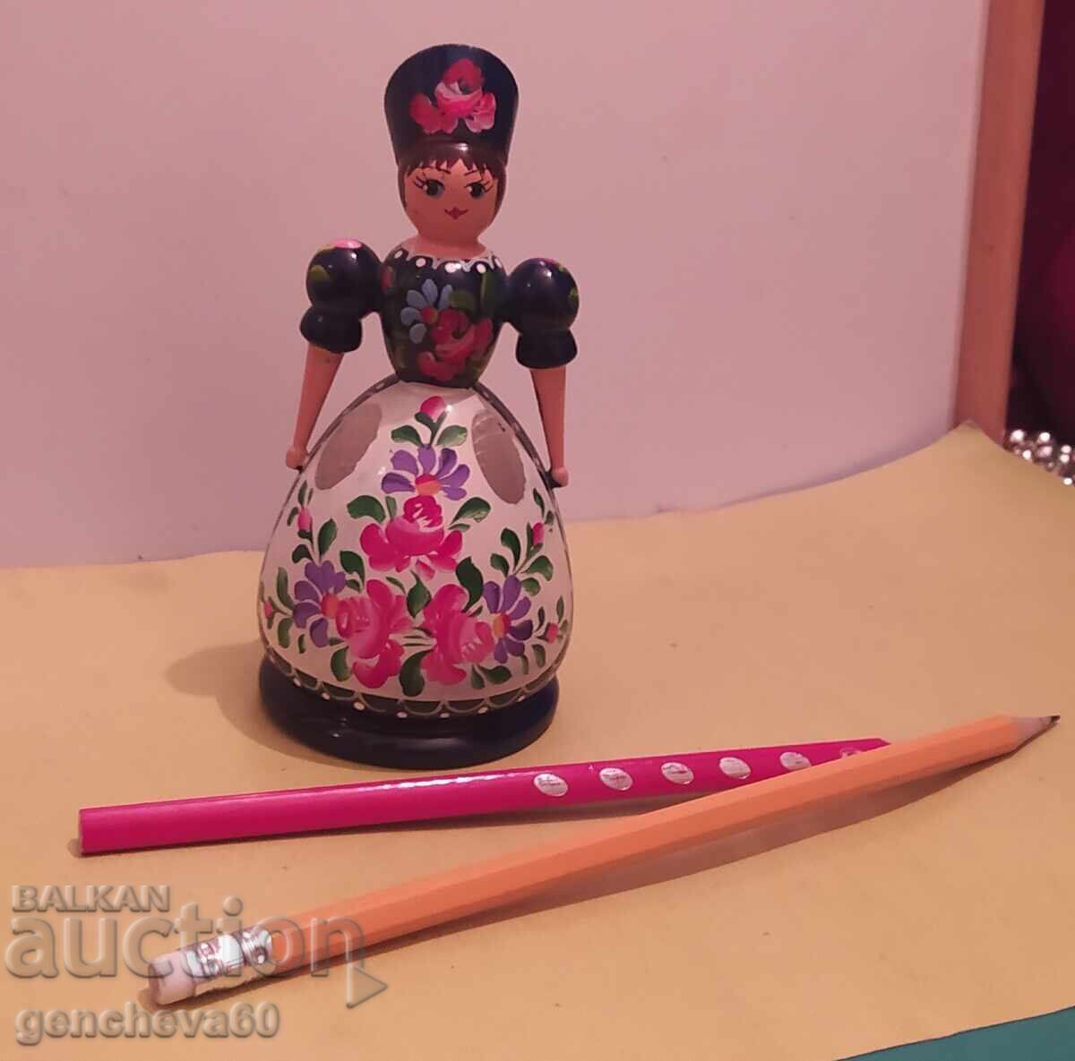 ΠΑΡΑΔΟΣΙΑΚΗ Ξύλινη Κούκλα Μολυβοθήκη - 5 ΠΑΡΑΔΟΣΙΑΚΗ Ξύλινη Κούκλα Μολυβοθήκη - 5