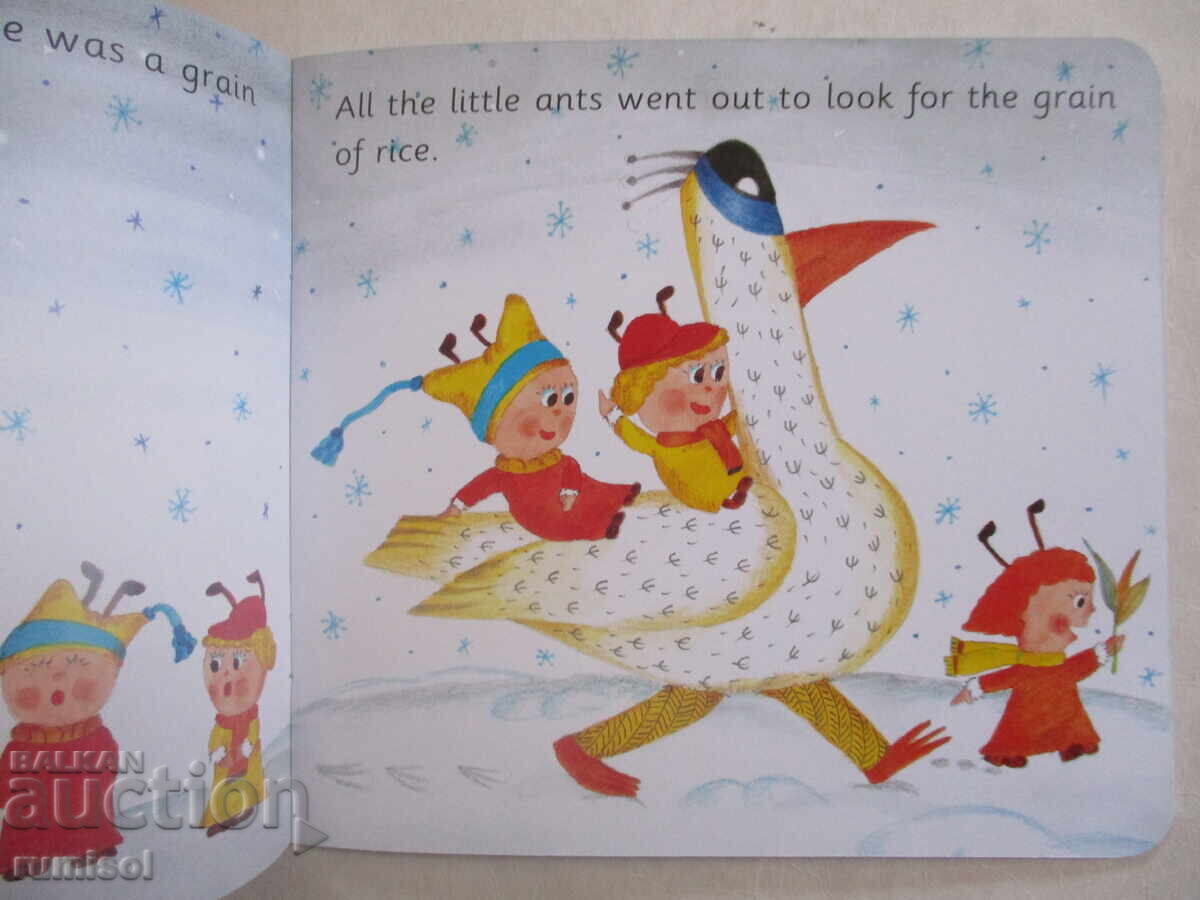 Licitație Carte pentru copii mici - Un bob de orez Licitație Carte pentru copii mici - Un bob de orez