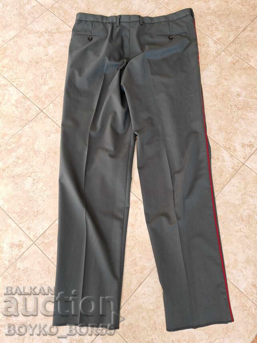 Βουλγαρικό Στρατιωτικό Παντελόνι με Κόκκινα Γεμίσματα - Καινούργιο με τιμή 49.00 BGN | € 25.05