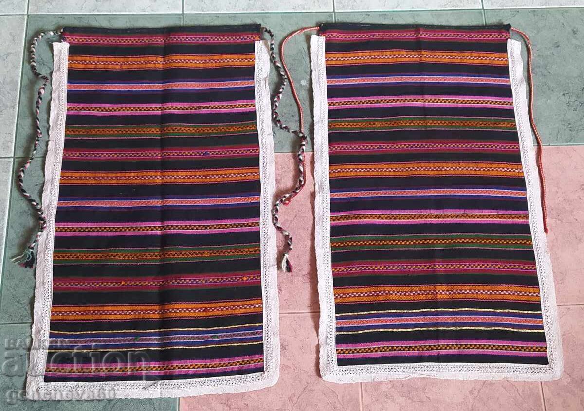 Livrarea Două șorțuri autentice țesute manual