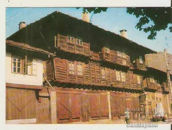 Bulgaria Card Dryanovo Lafchieva's House Bulgaria Card Dryanovo Lafchieva's House