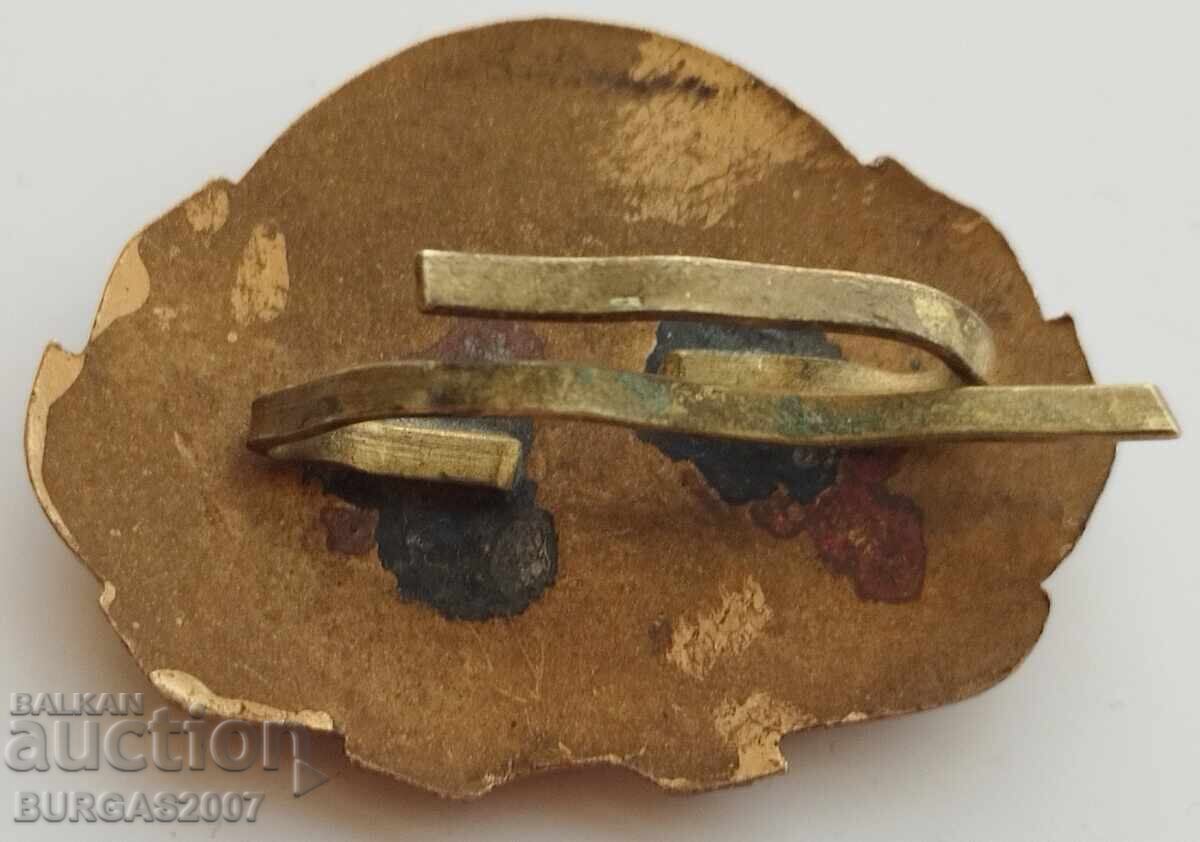 Παράδοση Κοκάρδα, σήμα, ταχυδρομείο, τραυματισμένος σοσιαλισμός, σμάλτο