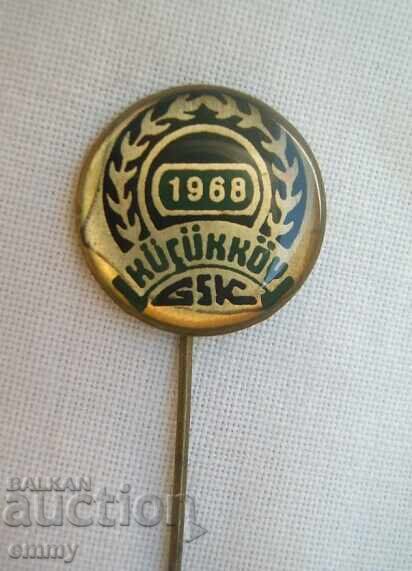 Ecuson de fotbal - Clubul Sportiv Kuçükköy / Küçükyay, Turcia Ecuson de fotbal - Clubul Sportiv Kuçükköy / Küçükyay, Turcia