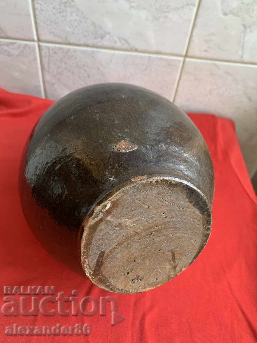 Old wedding jug, girl with flower - 7 Old wedding jug, girl with flower - 7