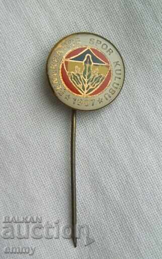 Football Badge - Fenerbahçe 1907 Sports Club, Turkey with price 3.50 BGN | € 1.79 Football Badge - Fenerbahçe 1907 Sports Club, Turkey with price 3.50 BGN | € 1.79