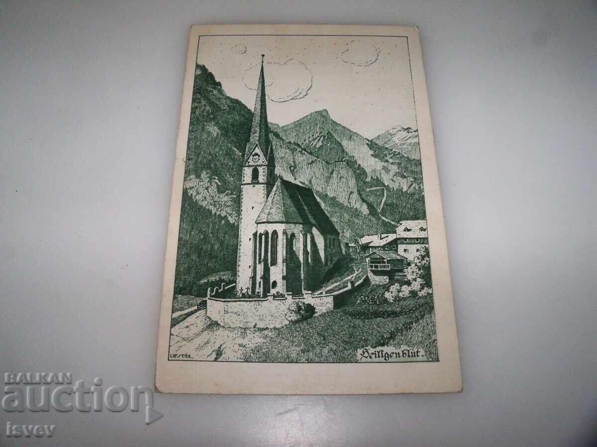 Auction  Old postcard from Austria - Heiligenblut 1918