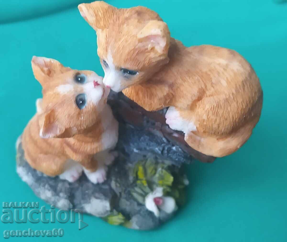 Σταχτοθήκη φιγούρα με γάτες με τιμή 15.00 BGN | € 7.67