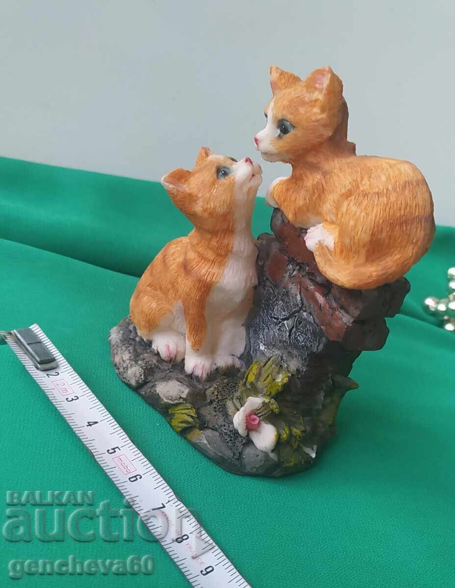 Σταχτοθήκη φιγούρα με γάτες - 5