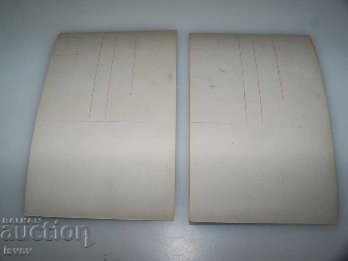 Two old French Easter postcards, 1910 with price 10.00 BGN | € 5.11 Two old French Easter postcards, 1910 with price 10.00 BGN | € 5.11