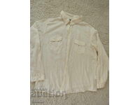 Bluză indiană de damă, culoarea șampaniei, mărimea 42, nouă