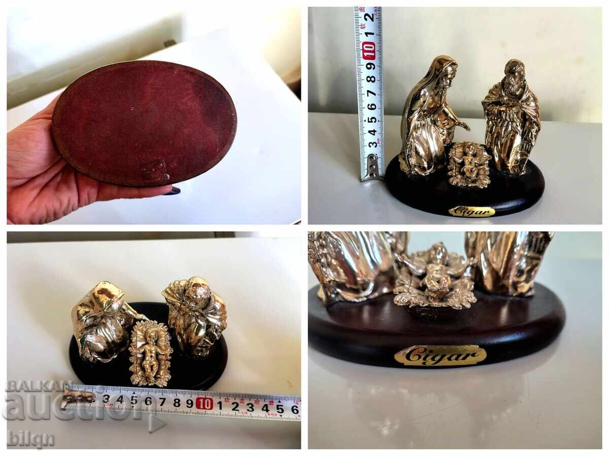 Уникално Красива Посребрена Фигура-Рождество Христово - 7 Уникално Красива Посребрена Фигура-Рождество Христово - 7