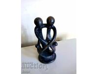 Страхотна Арт Статуетка-Семейство От Сапунен Камък