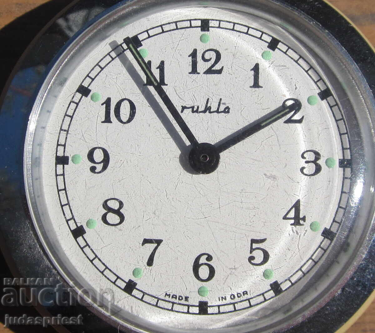 Auction Retro GDR German Pocket Watch RUHLA from Socialism Auction Retro GDR German Pocket Watch RUHLA from Socialism