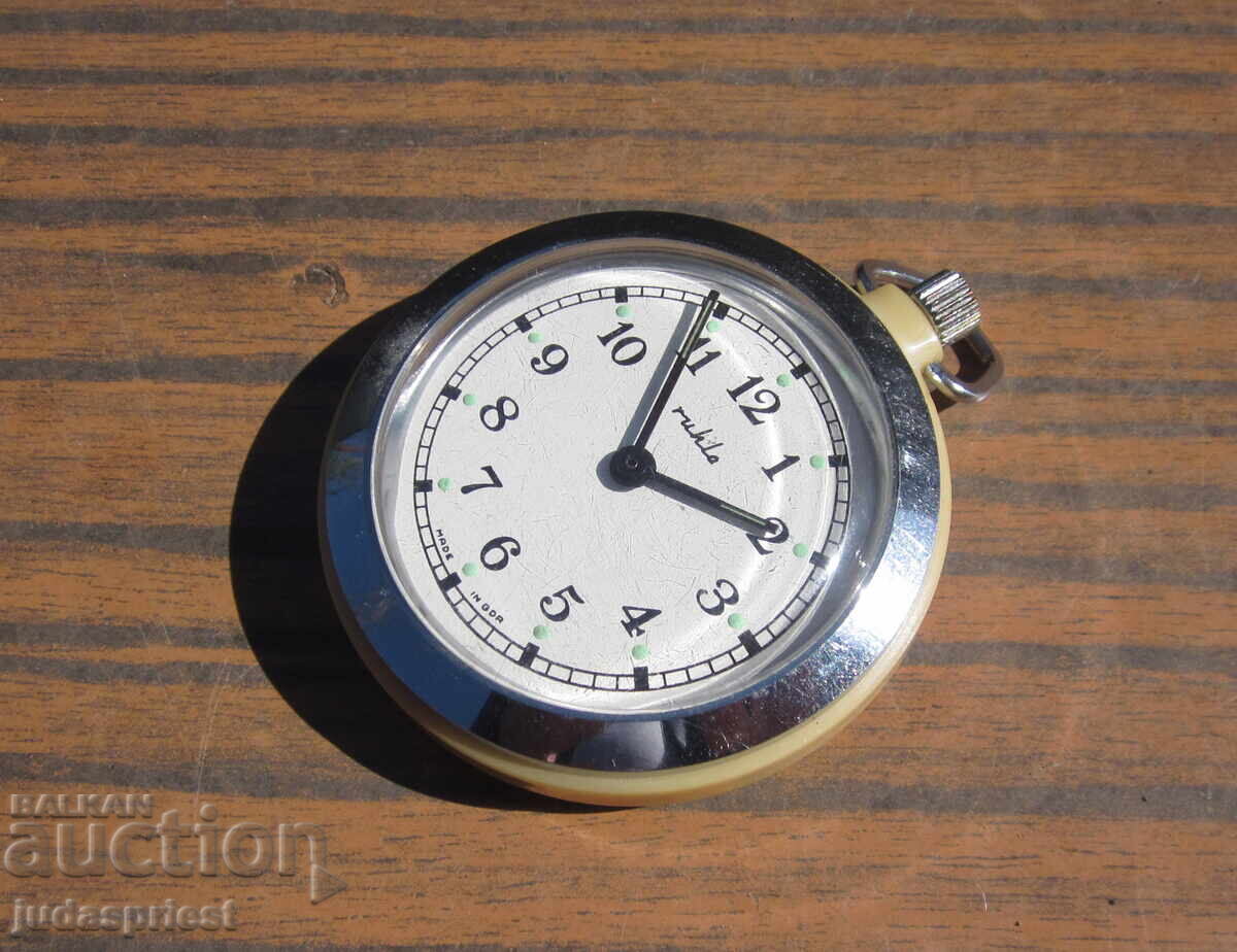 Delivery of Retro GDR German Pocket Watch RUHLA from Socialism Delivery of Retro GDR German Pocket Watch RUHLA from Socialism