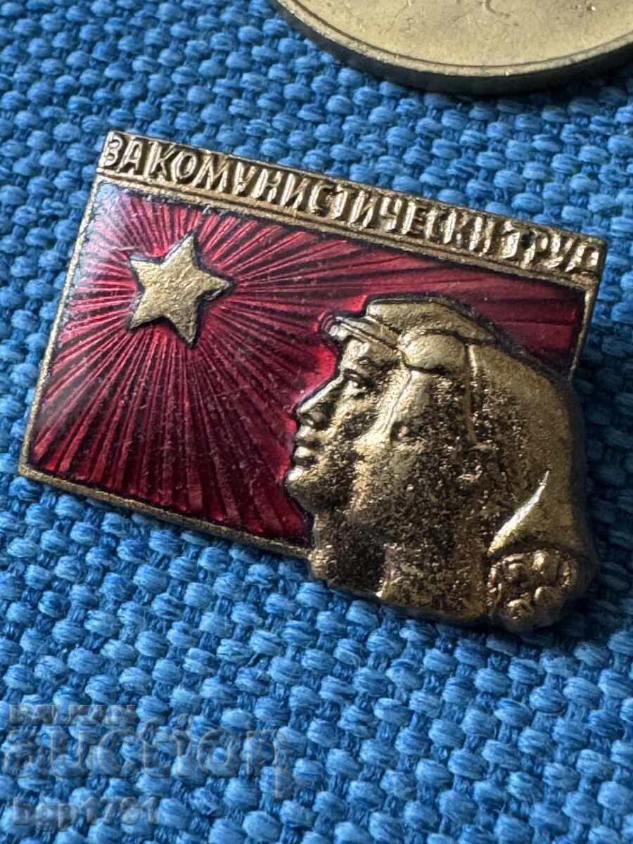 Λοτ από 10 σοσιαλιστικά σήματα και μετάλλια - 6