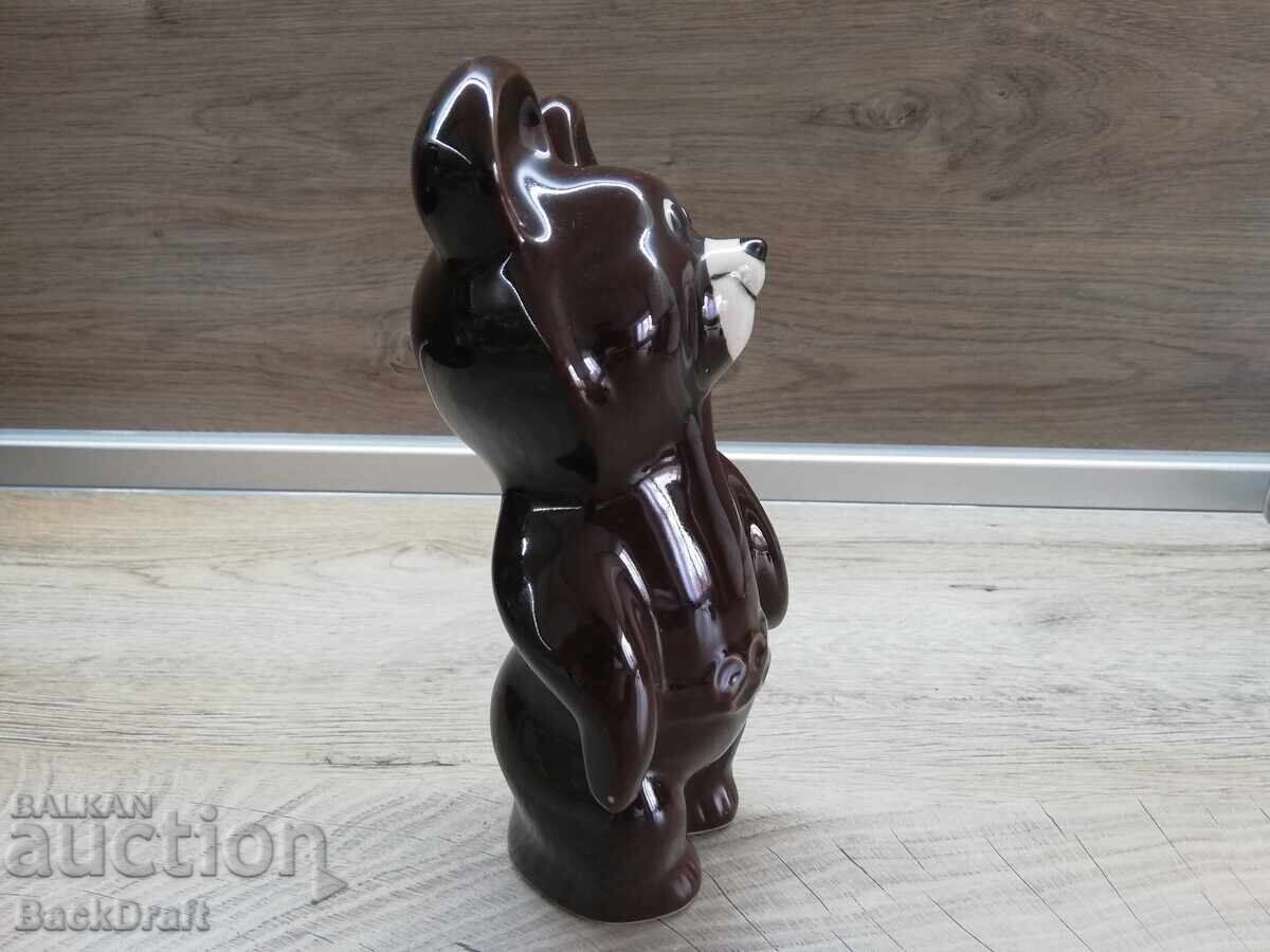 Porcelain figure 21cm. Misha the Bear Olympics Moscow 1980 - 5 Porcelain figure 21cm. Misha the Bear Olympics Moscow 1980 - 5