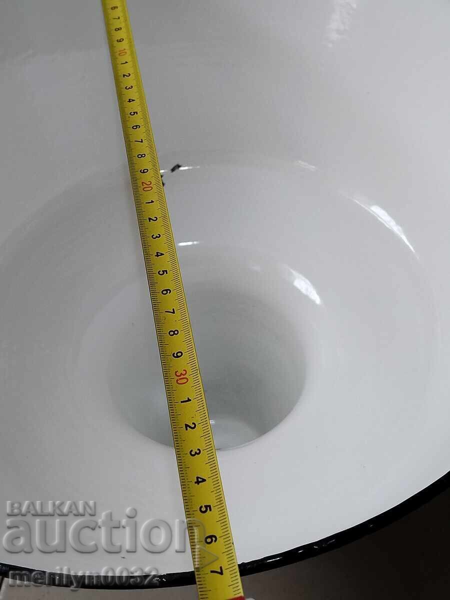 Double-sided enameled reflector lamp reflector enamel 60s it - 6 Double-sided enameled reflector lamp reflector enamel 60s it - 6