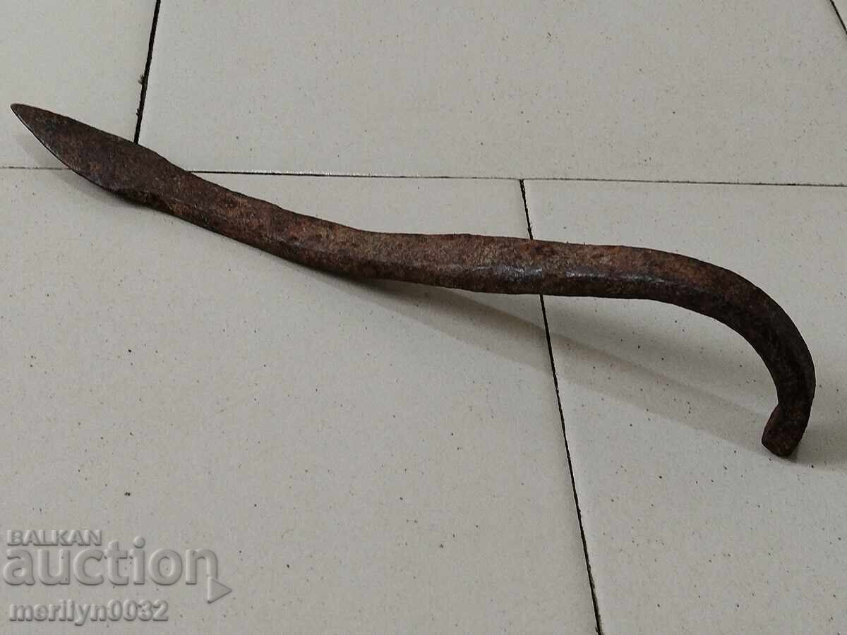 Old forged iron primitive Old forged iron primitive